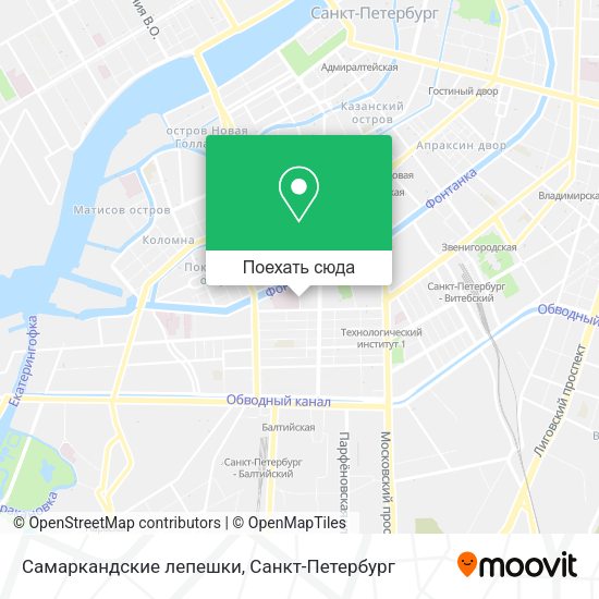 Карта Самаркандские лепешки