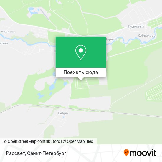 Карта Рассвет