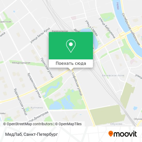 Карта МедЛаб