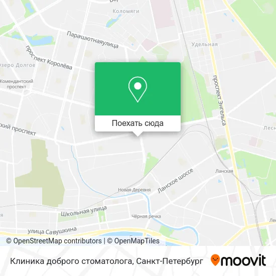 Карта Клиника доброго стоматолога