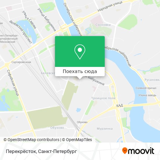 Карта Перекрёсток