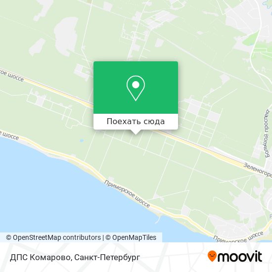 Карта ДПС Комарово