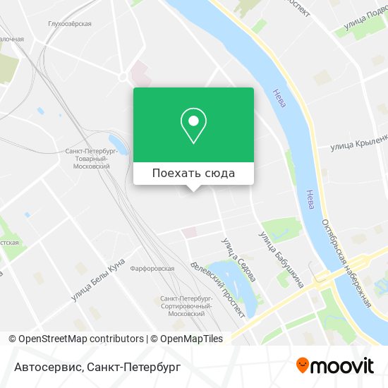 Карта Автосервис