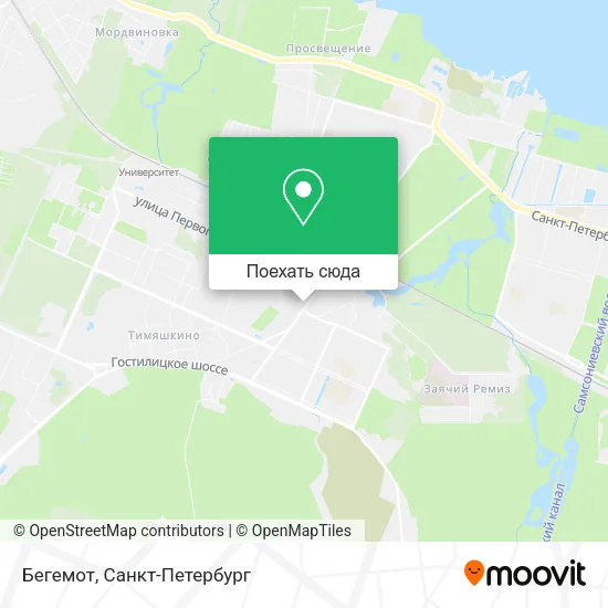 Карта Бегемот