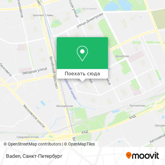 Карта Baden