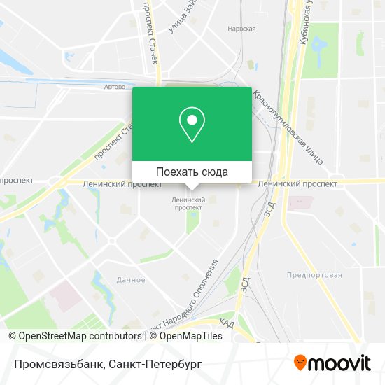Карта Промсвязьбанк
