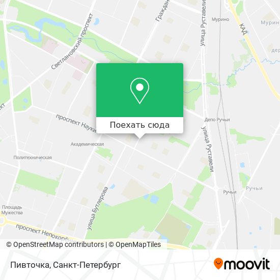 Карта Пивточка