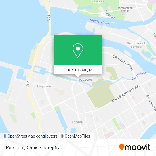Карта Рив Гош