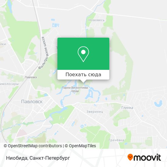 Карта Ниобида