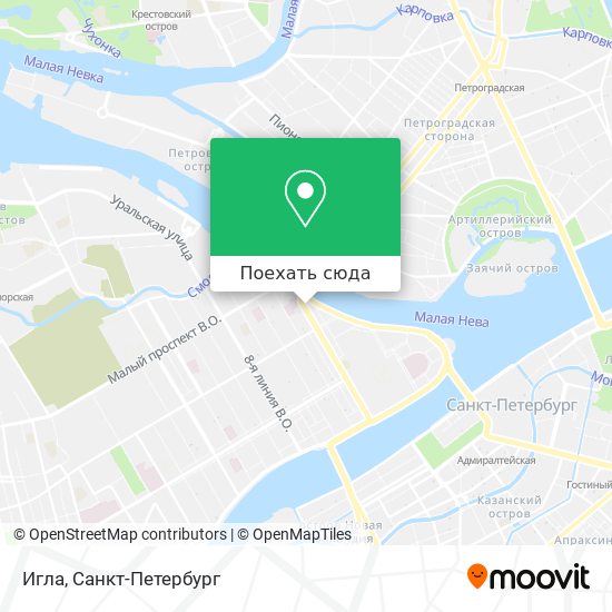 Карта Игла