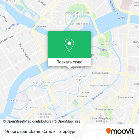 Карта Энерготрансбанк