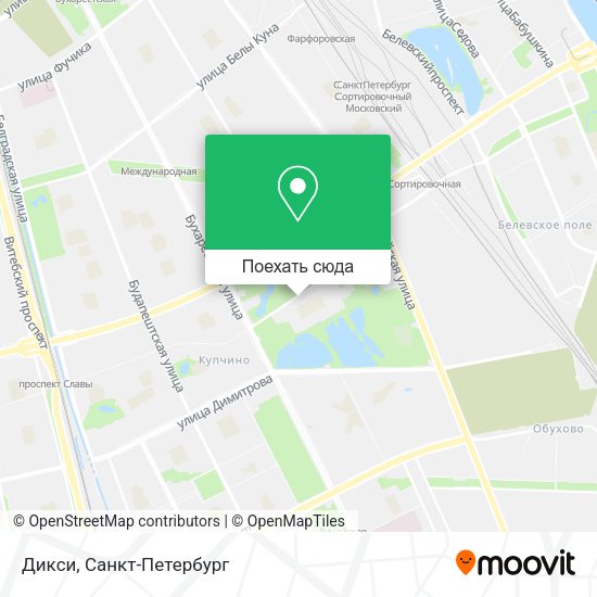 Карта Дикси