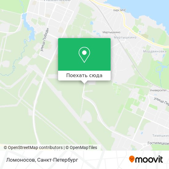 Карта Ломоносов