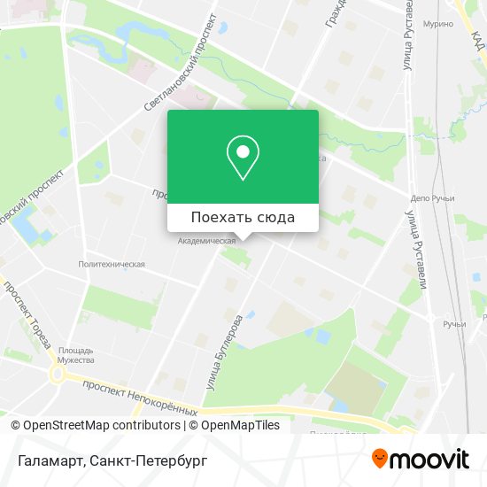 Карта Галамарт