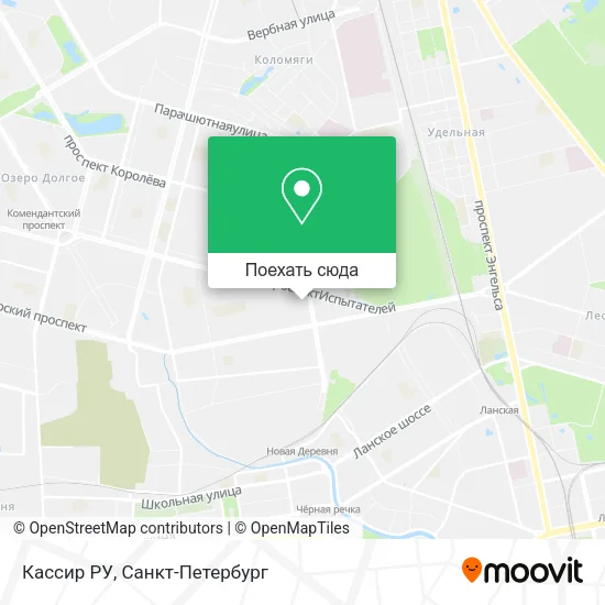 Карта Кассир РУ