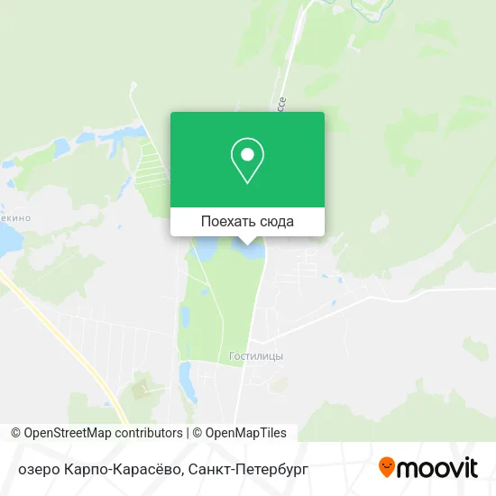 Карта озеро Карпо-Карасёво