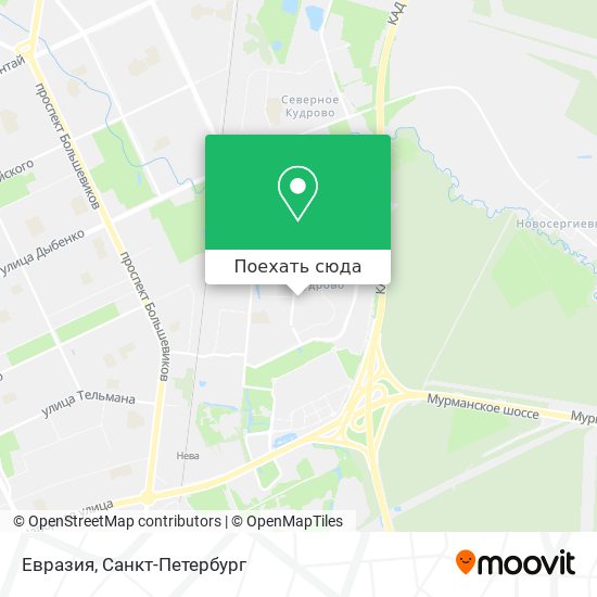 Карта Евразия