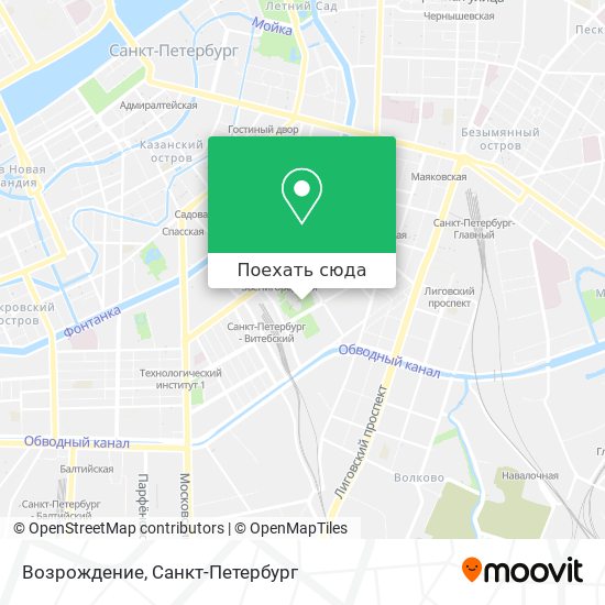 Карта Возрождение
