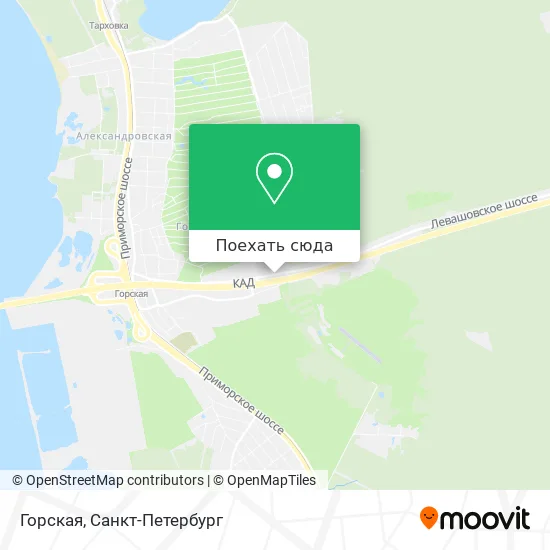 Карта Горская
