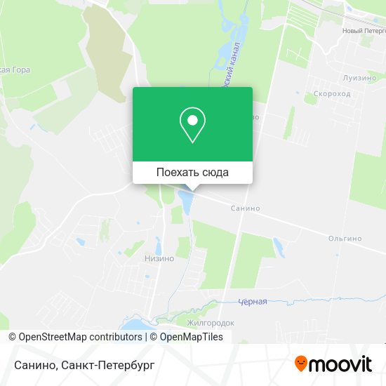 Карта Санино