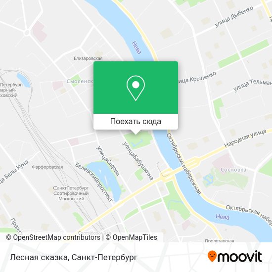 Карта Лесная сказка
