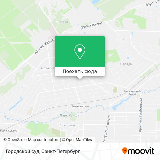 Карта Городской суд