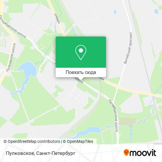 Карта Пулковское