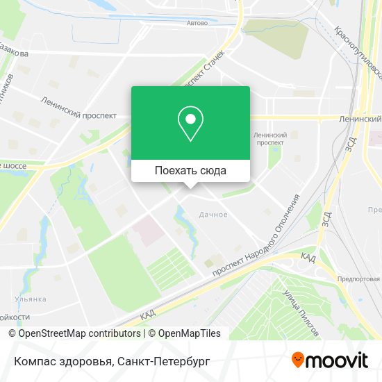Карта Компас здоровья