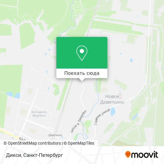 Карта Дикси
