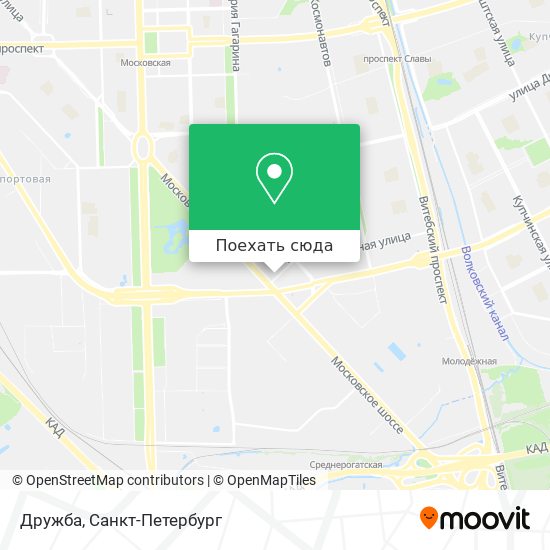 Карта Дружба