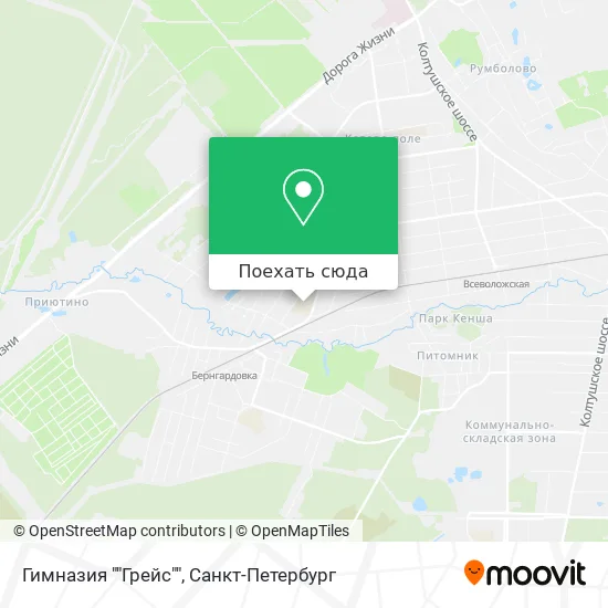 Карта Гимназия ""Грейс""