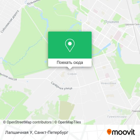 Карта Лапшичная У