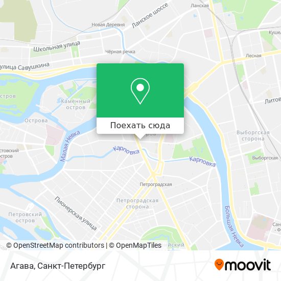 Карта Агава
