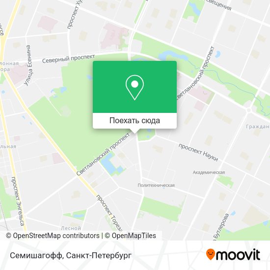 Карта Семишагофф