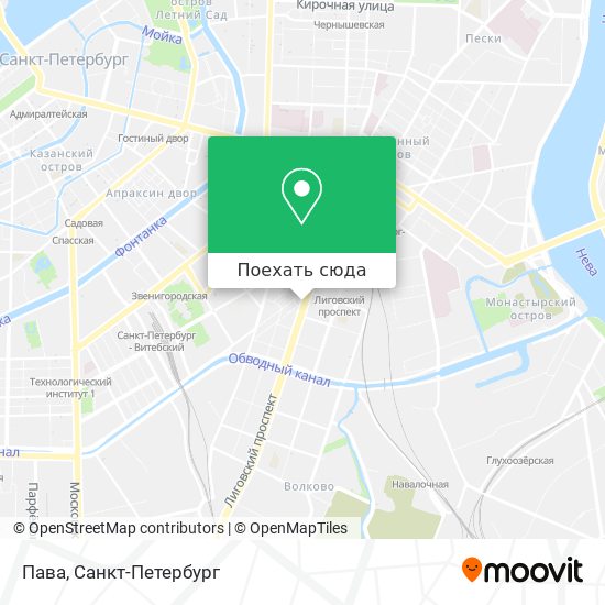 Карта Пава