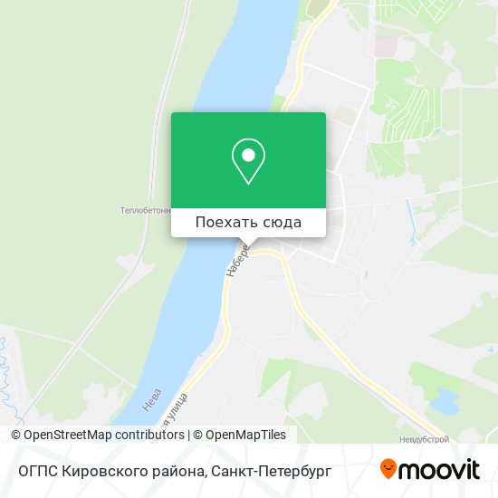 Карта ОГПС Кировского района