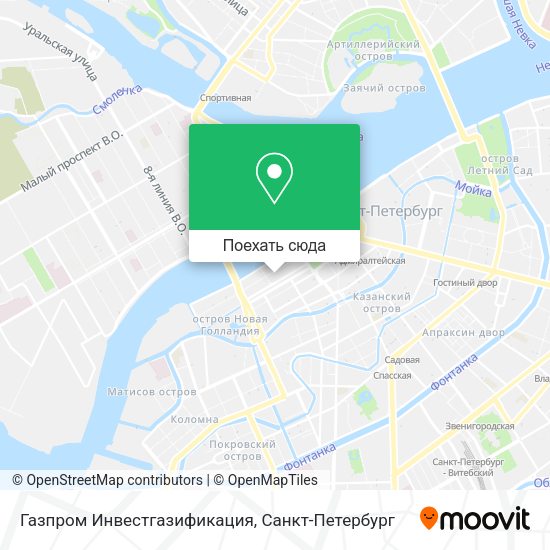 Карта Газпром Инвестгазификация