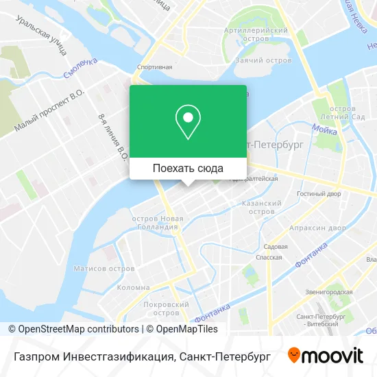 Карта Газпром Инвестгазификация