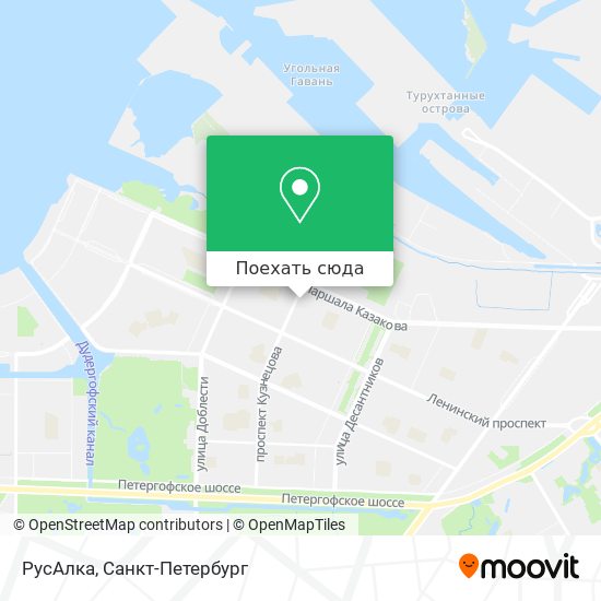 Карта РусАлка