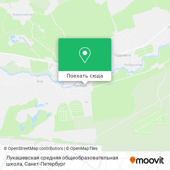 Карта Лукашевская средняя общеобразовательная школа