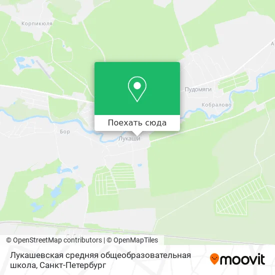 Карта Лукашевская средняя общеобразовательная школа