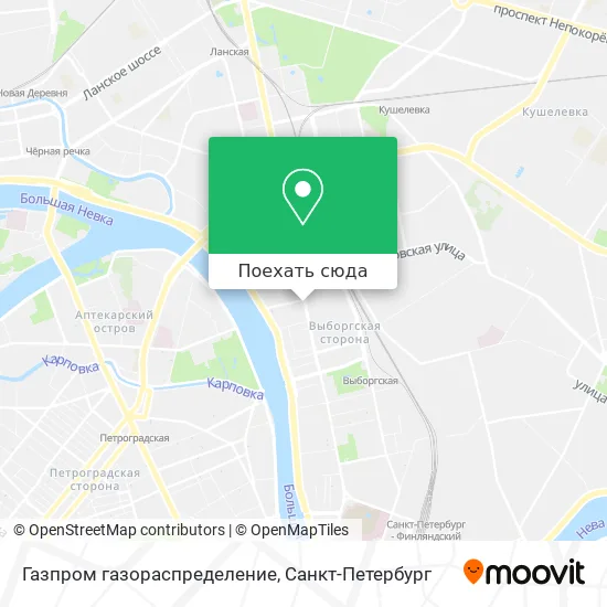Карта Газпром газораспределение
