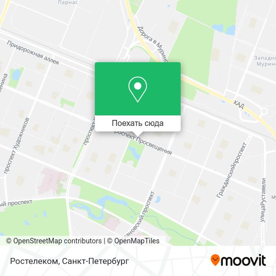 Карта Ростелеком
