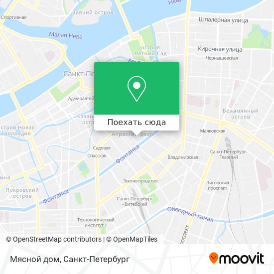Карта Мясной дом