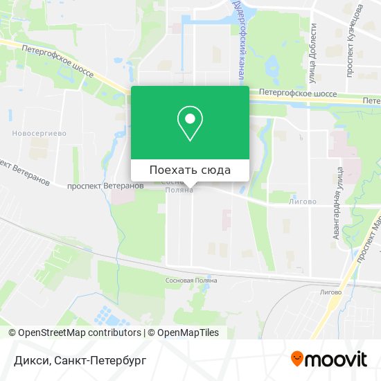 Карта Дикси