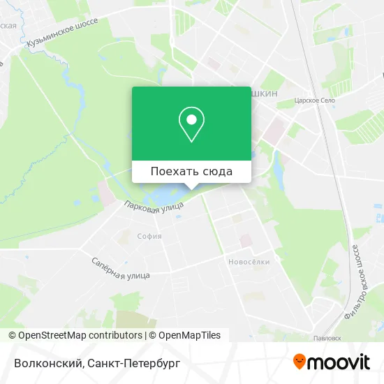 Карта Волконский