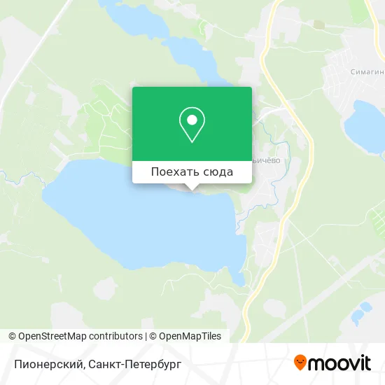 Карта Пионерский