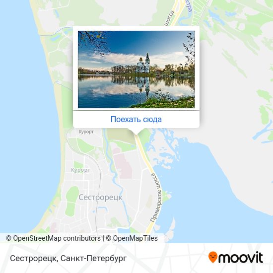 Карта Сестрорецк
