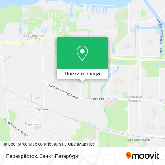 Карта Перекрёсток