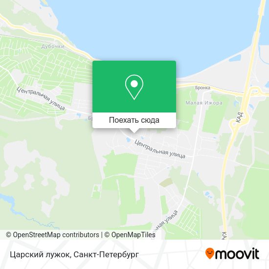 Карта Царский лужок